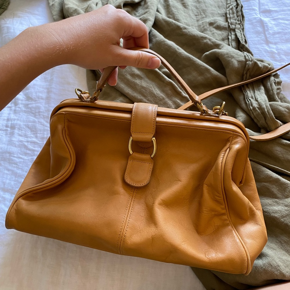 90s Coach Hudson Satchel #4113 Chamois Leather vintage legacy